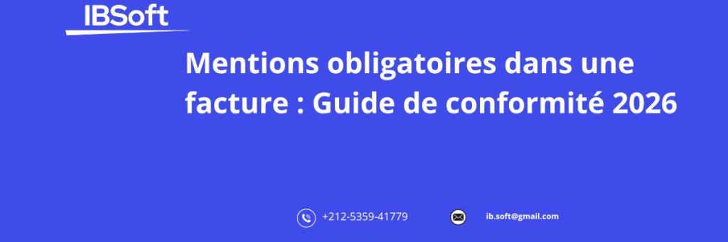 Mentions obligatoires dans une facture