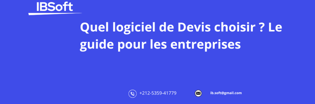 Quel logiciel de Devis choisir